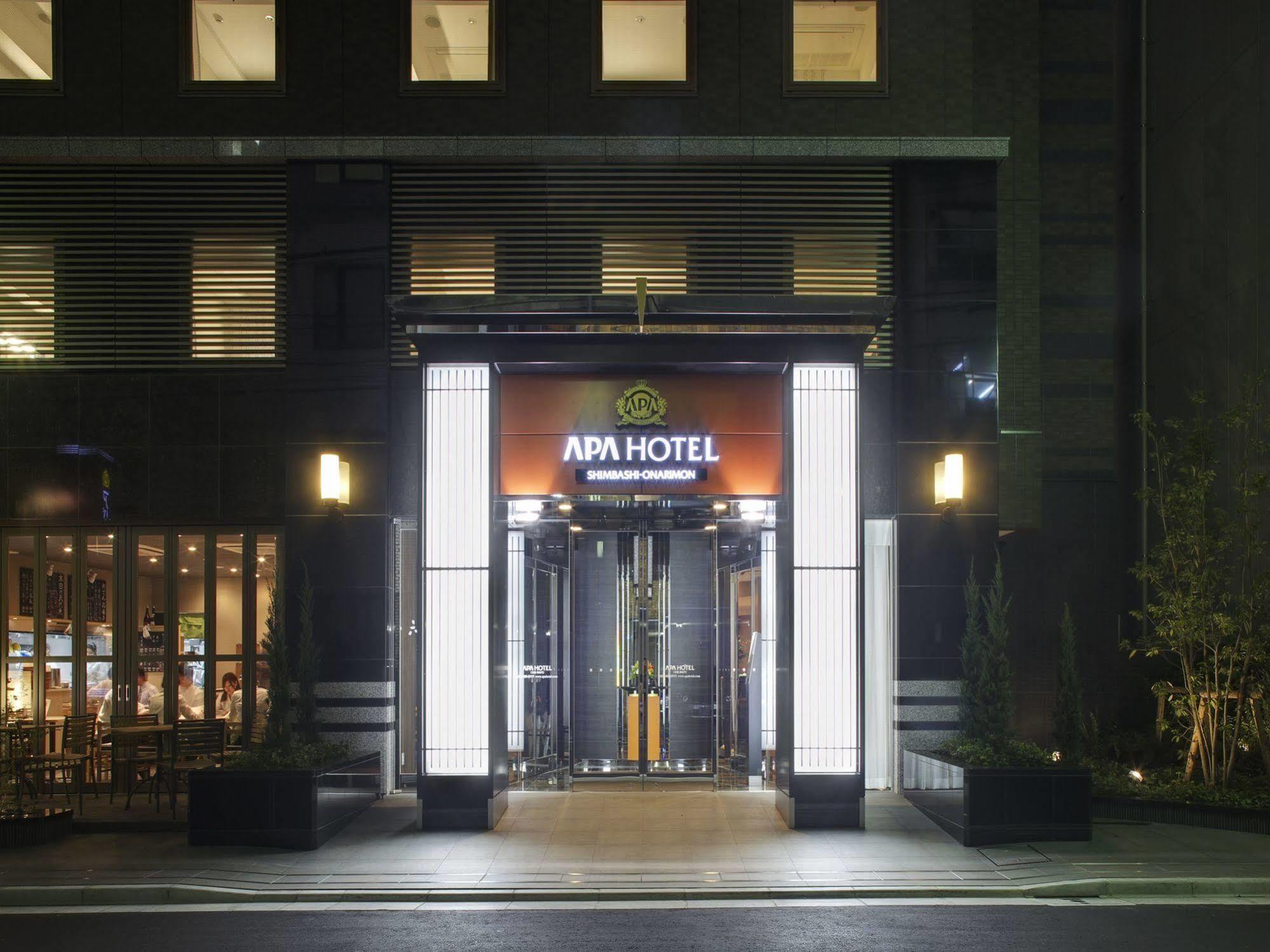 Apa Hotel Shimbashi Onarimon Tokio Buitenkant foto
